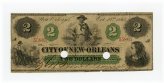 Civil War Era Louisiana $2 Note