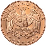 Copper Commemorative Quarter Round