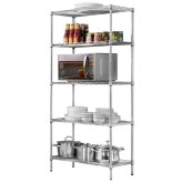 VersaShelf: Adjustable 5-Tier Heavy Duty Wire Storage Rack