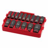 Impact-Duty 1/2" Shockwave Socket Set - 15 Piece