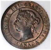 Victorian Canadian Copper Cent