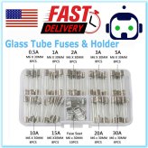 SwiftFuse Assortment Pack - Glass Tube Fuses for Cars and Boats