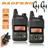 Mini Dual Band Walkie Talkie Set