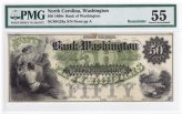 Washington Green Overprint $50 Obsolete Note