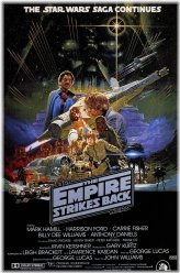 Classic Film Art Print - The Empire Strikes Back - 11" x 17
