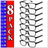 SquareSpecs Reading Glasses Set