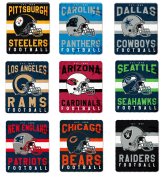 Touchdown Fleece Throw Blanket