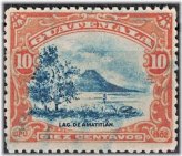 Lake Amatitlan Stamp - 1902 SC#118