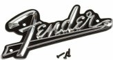 Blackface Metal Logo Plate for Fender Amplifiers