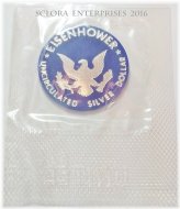 Silver Eisenhower Token Set in Mint Cello with Free Shipping