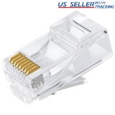 ConnectPro RJ45 Network Cable Connectors - Pack of 100