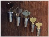 Keyed Up Set: 5 Locks and Keys for Bulk Vending Machines