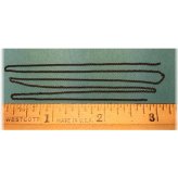 Black Chain Links - HO Scale