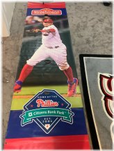 Vintage Freddy Galvis Phillies Street Banner