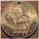Portsmouth Excelsior Boy Scout Horse Good Luck Token
