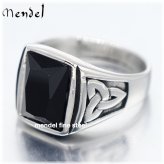 Trinity Obsidian Ring