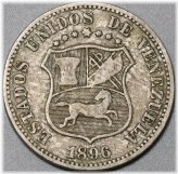 Venezuelan Horse Coin from 1896