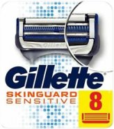 SkinGuard Razor Blade Refills for Men (8-pack)