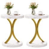 Marble Top Duo Tables