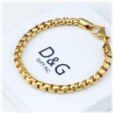 Golden Box Chain Bracelet