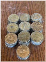 Car Wash Coin Collection