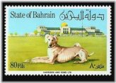 Bahrain Saluki Hound Stamp Collection