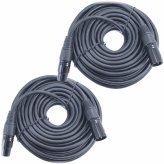 ProShield XLR Cable Set - 50ft (2 Pack)