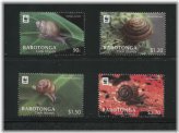 Snails of the Cook Islands Stamp Set (2012)