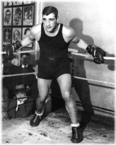 Vintage Boxing Legend Portrait