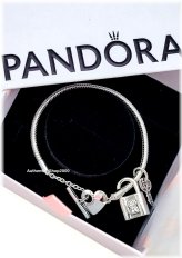 Padlock & Key Charm Bracelet Set by PANDORA