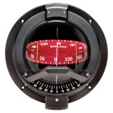 Mariner's Navigator Compass - Bulkhead Mount - Black