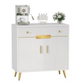 Versatile Storage Console with Adjustable Shelves