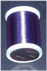 Gudebrod Metallic Purple Thread #9468