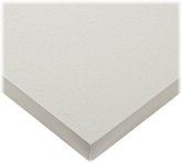 Seaboard Textured Plastic Sheet - 1/4" Thickness in White