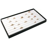 Monochrome Ring Showcase Tray
