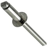 Dome Head Stainless Steel Rivets (100 Pack)