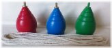 Retro Wooden Spinning Tops Set