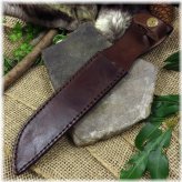 Combat Leather Sheath for 7-Inch Fixed-Blade Knives