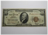 Boston Massachusetts $10 1929 Federal Reserve Bank Note