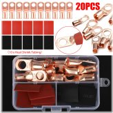 Copper Lug Heat Shrink End Ring Terminals Kit