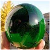 Green Obsidian Healing Sphere