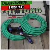 25-Foot Pro Speaker Cables