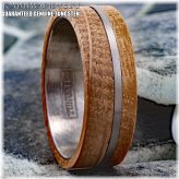 Whiskey Barrel Tungsten Ring