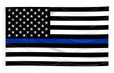 Texas Thin Blue Line Flag