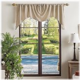 Naples Chenille Off White Valance