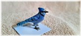 Mischief Miniature Blue Jay Figurine