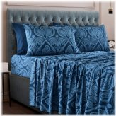 Paisley Comfort 6-Piece Bedding Set with Deep Pockets - 1800 Series