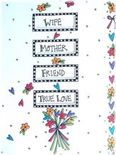 Grateful Husband's Mother's Day Die Cut Card