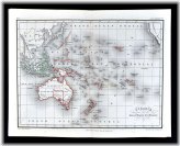 Oceania Cartographic Heritage Map