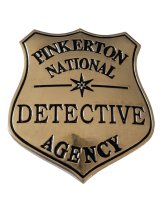 Western Detective Agency Replica Badge